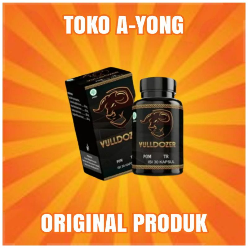 VULLDOZER ORIGINAL OBAT HERBAL STAMINA PRIA 100% ALAMI VULDOZER ASLI