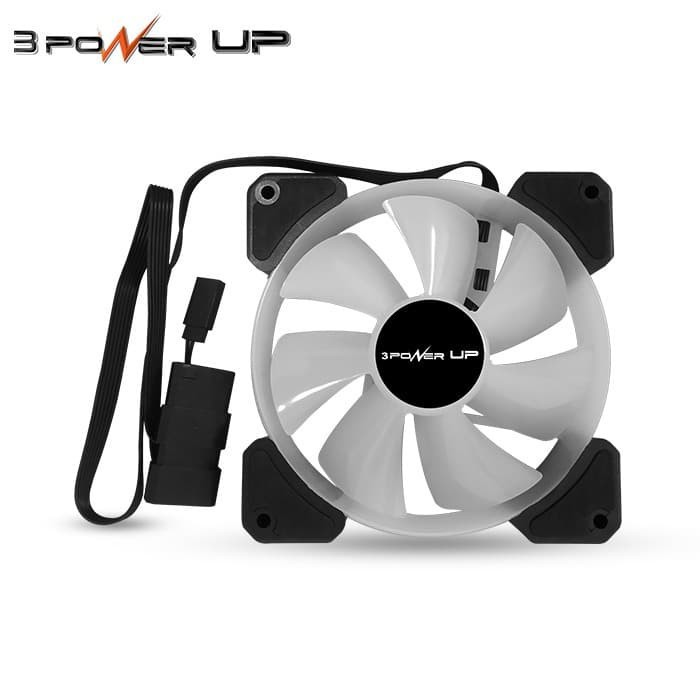 FAN CASING / POWER UP ROVER RGB Auto Fan Casing 12CM AUTO RING LED