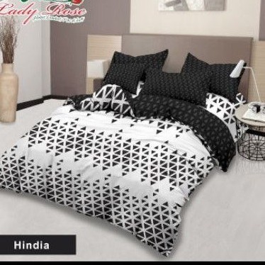 Bedcover+Sprei Lady Rose Hindia (180x200)cm