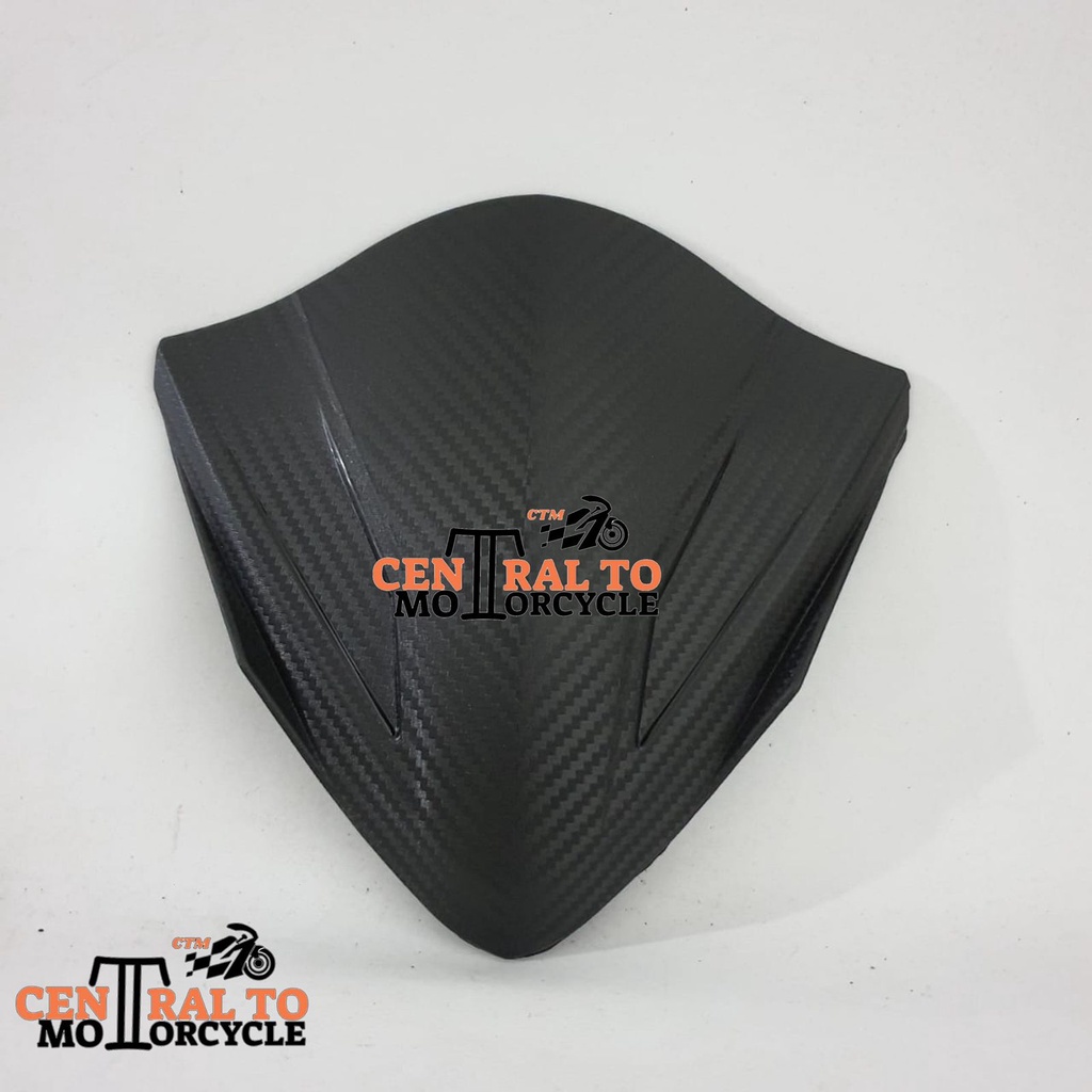 VISOR BEAT FI ESP CARBON BUAT TAHUN 2014-2016 MODEL FULL KARBON