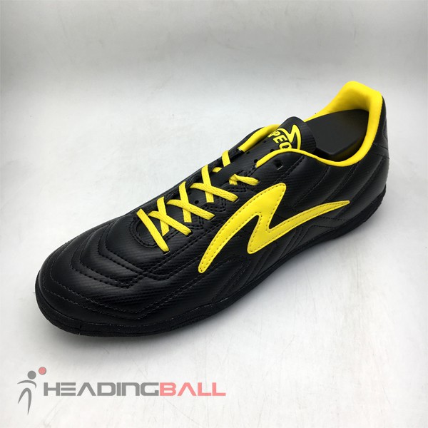Sepatu Futsal Specs Original Tycon IN Black Fresh Yellow 401425