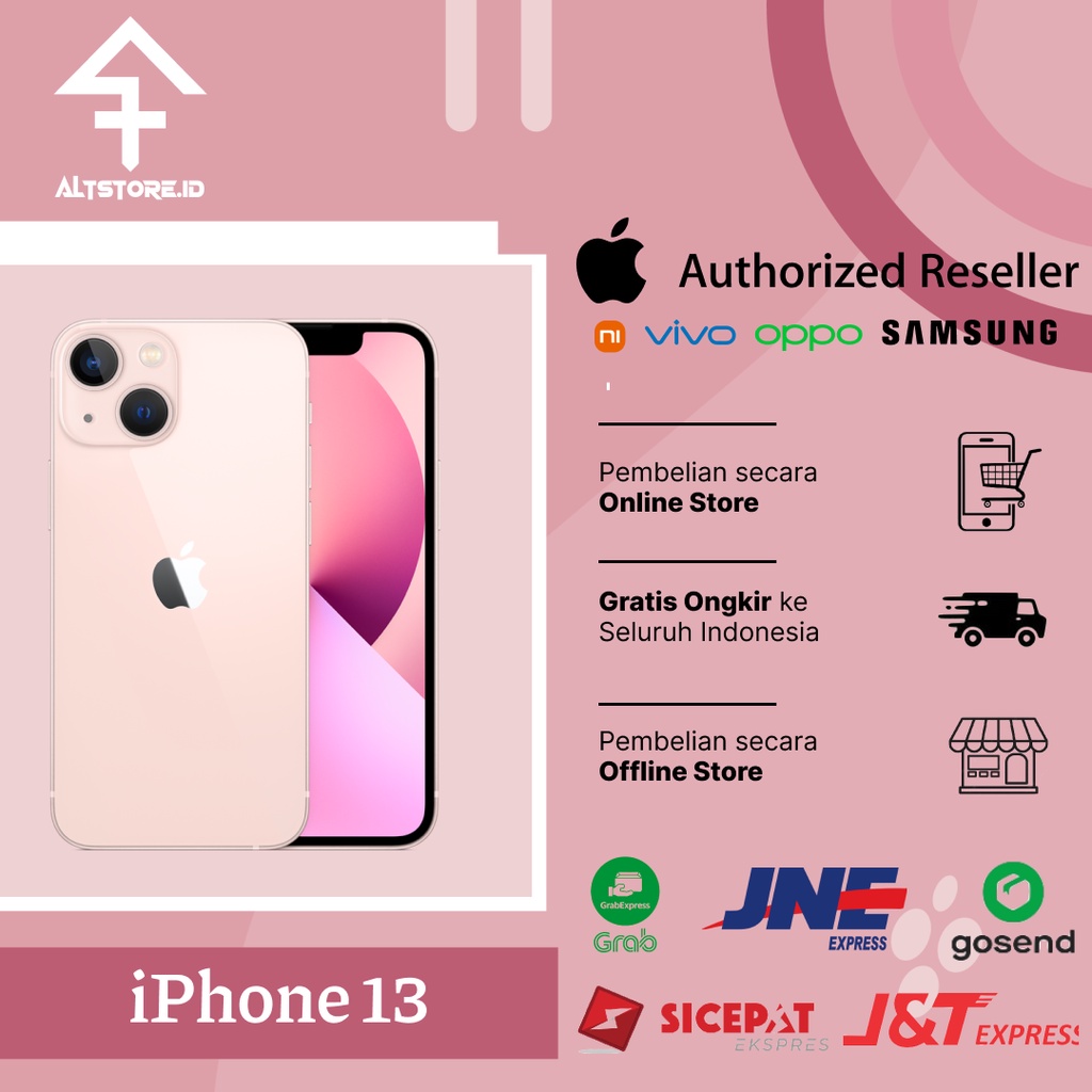 NEW BNIB iPhnn 13 128GB 256GB 512GB Garansi Resmi Indonesia ( Not 13 Pro Max )