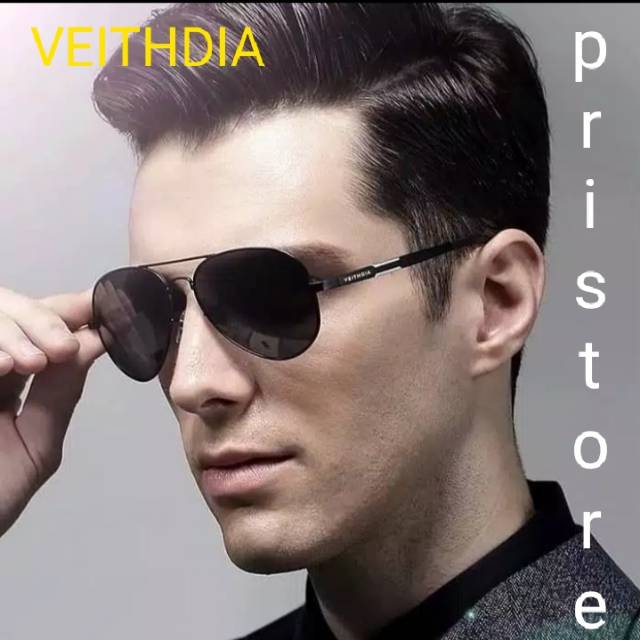 Kacamata polarized Veithdia 6695 pria wanita
