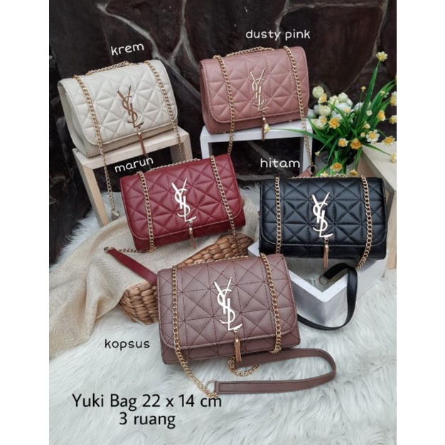 Tas selempang/tas ysl/tas murah tas wanita tas kekininan
