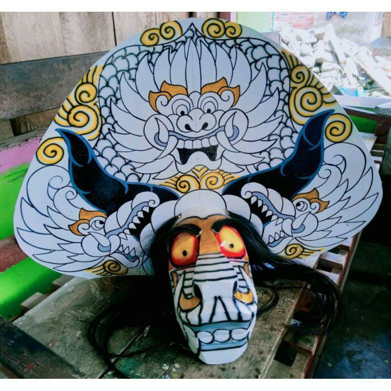 Bisa cod Barongan casper SD barongan kasper putih barongan putih