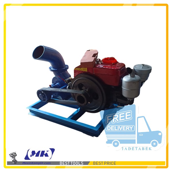 Pompa Tambak Banjir 8" Diesel 24PK