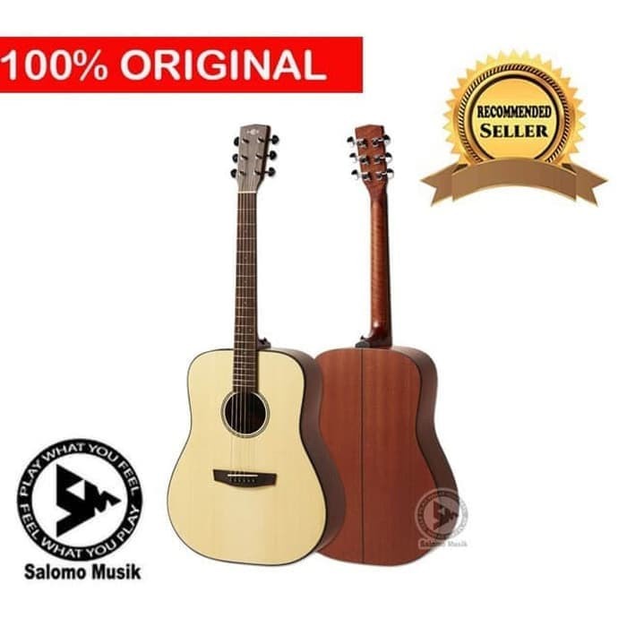 Gitar Akustik Elektrik Hex D100E M LTD Original