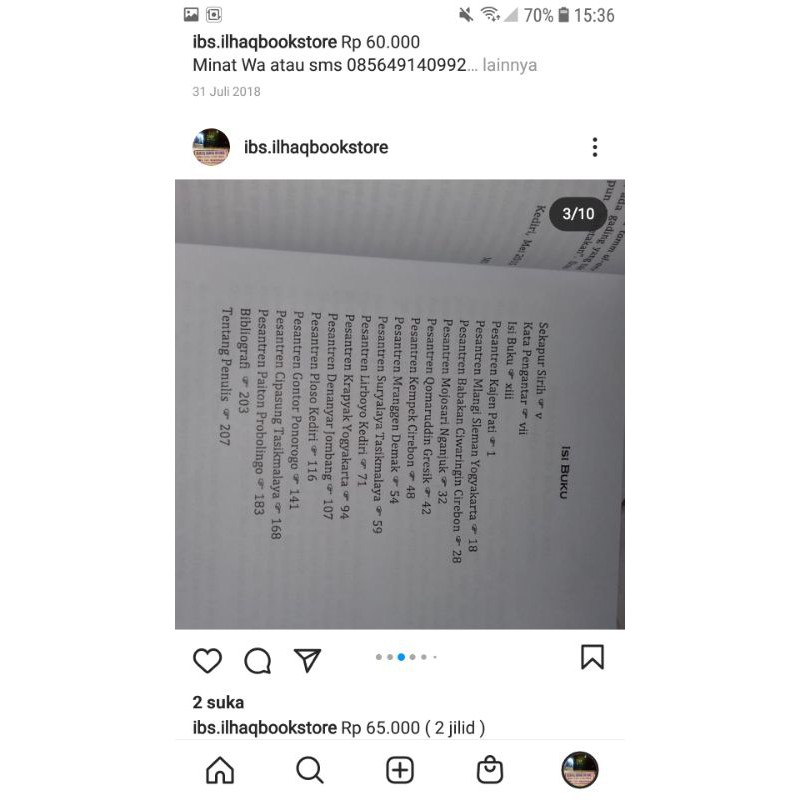 Napak tilas masyayih diJAWA buku ada 2 JILID