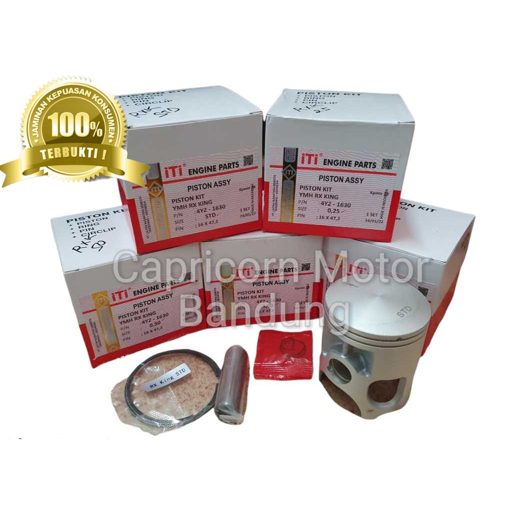 Piston Kit RXK RX KING ITI oversize STD 25 50 75 100