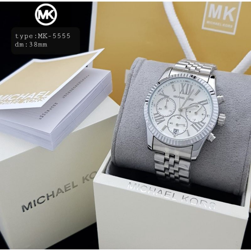 Jam Tangan Wanita MICHAEL KORS WOMEN's MK5555 Lexington Chronograph Super Quality