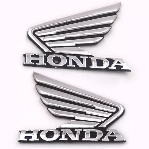 Emblem Sayap Honda 3D Stiker Wing Timbul Astrea Variasi 2 Pcs Satu Set Logo Wings Sepasang Kanan Dan Kiri Full Crome Croom Sticker Badge Chrome Vario Beat Straight Plate Lurus Motor Tebal Kaku Termurah Gold Silver Color 150 Kualitas Terbaik Murah Cutting