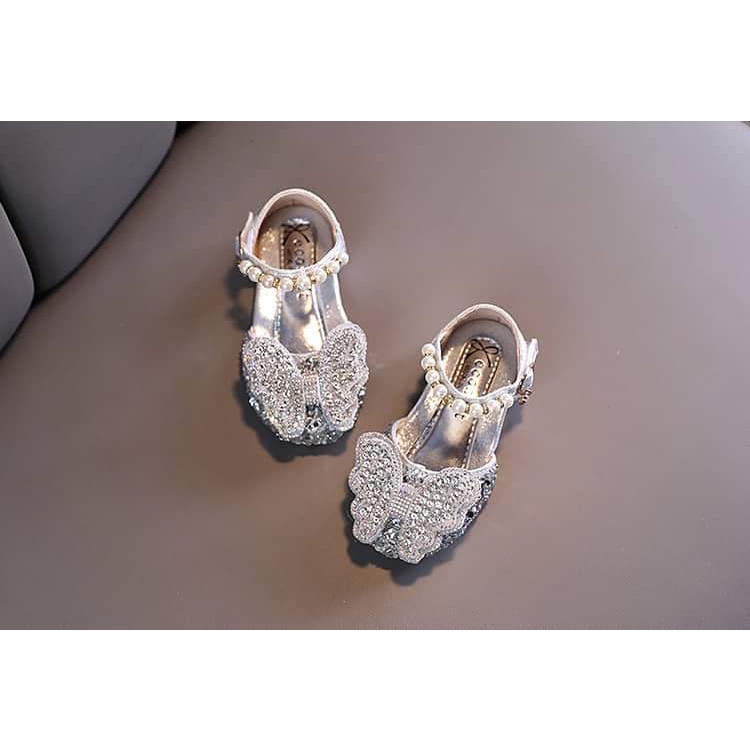 Sepatu Sandal Pesta Anak Perempuan Sparkle Butterfly