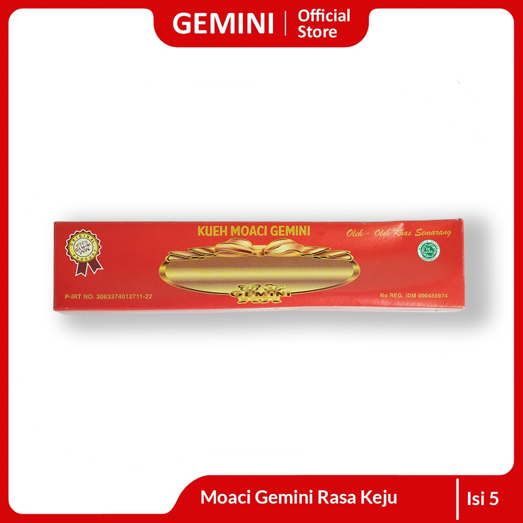 

Gemini - Moaci Gemini Semarang Rasa Keju isi 5