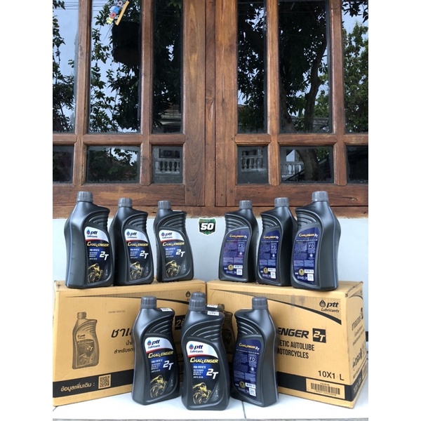 oli samping ptt lubricants challenger 2t