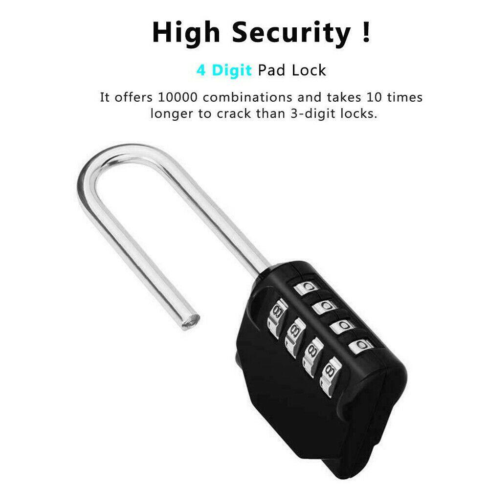 Kunci Kombinasi Angka 4digi PINEAPPLE High Security Waterproof Koper Coded Lock