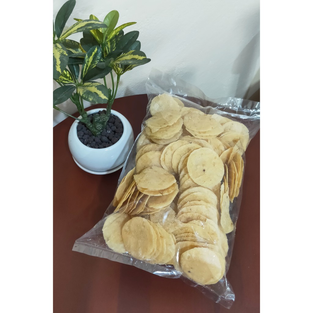 

Kerupuk Mentah Opak kecil Vegetarian / 250gr ( BB-19 )