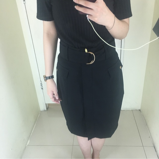 Rok the executive black skirt