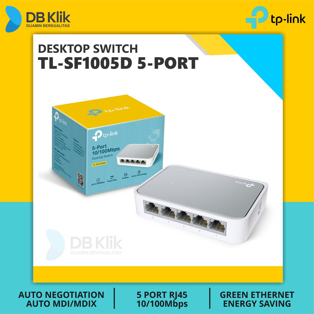 Desktop Switch TP-Link TL-SF1005D 5 Port 10/100Mbps