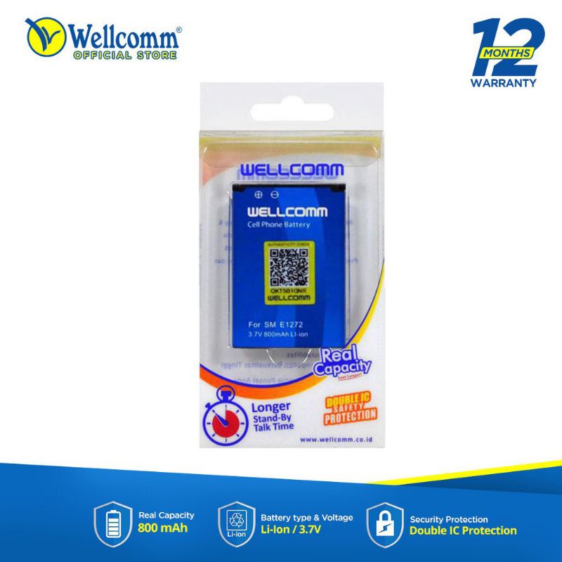 Wellcomm Baterai SM E-1272