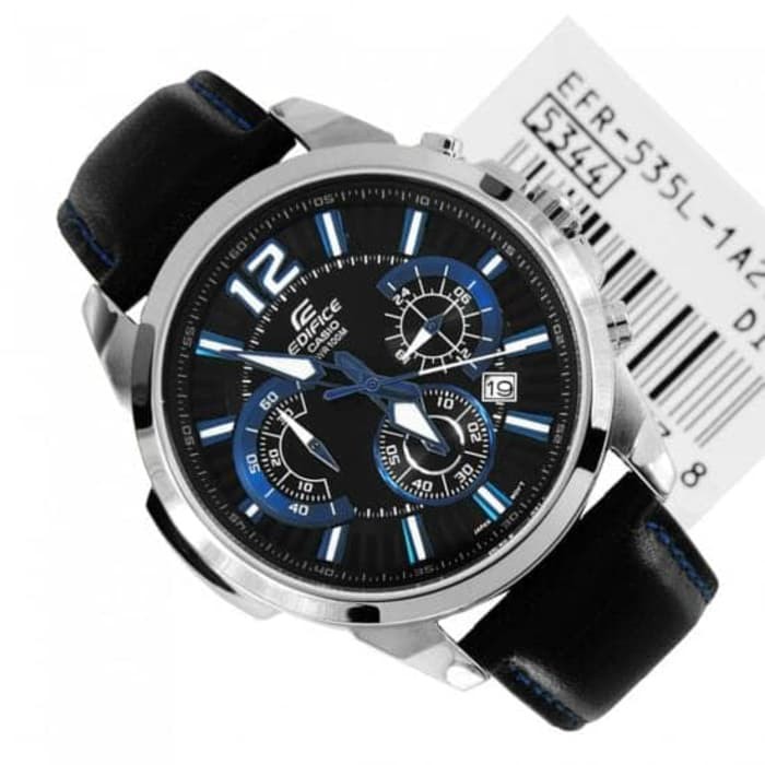 jam tangan / Watch_Id PRIA ORIGINAL CASIO EDIFICE EFR-535L-1A2