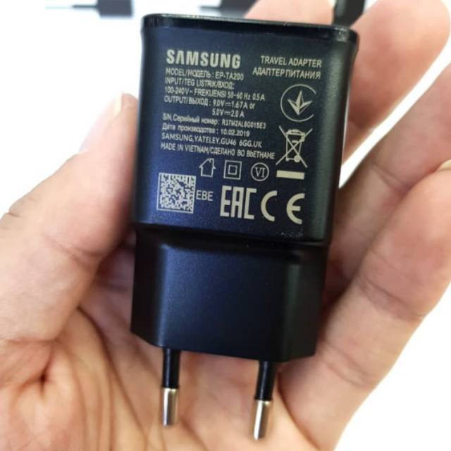 Casan Charger Original Samsung S10 S10 Plus S10se Type USB C Casan Ori Fastcharging