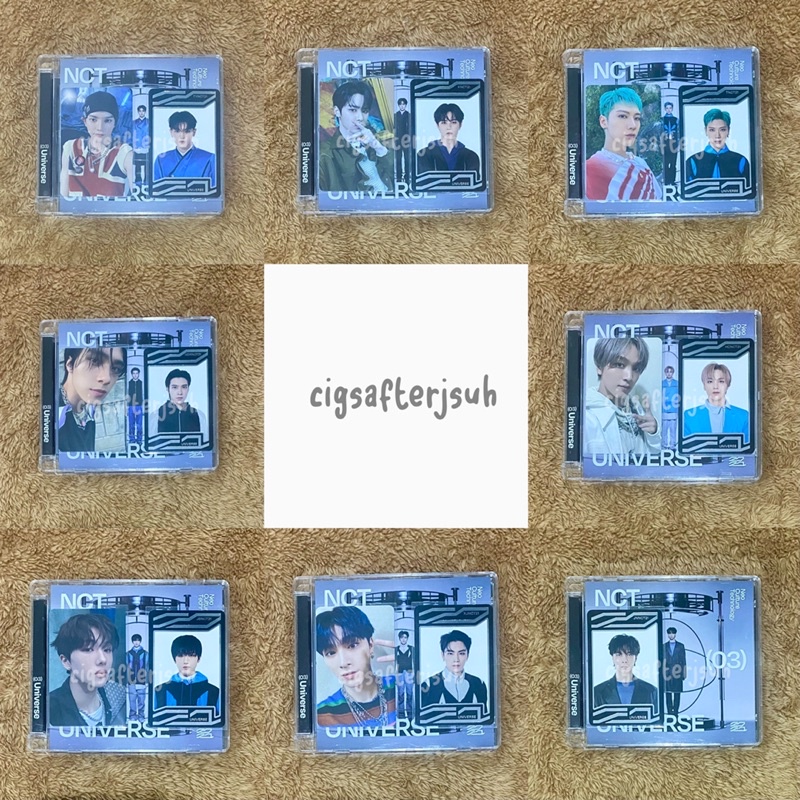 jewel case universe set uc selca pc unsealed fullset taeyong kun ten lee hendery haechan jisung xiao
