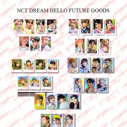 [PO / SET] DREAM HELLO FUTURE STICKER EPOXY BALLOON GOODS MD NDRE PHOTOCARD UNOFFICIAL FANMADE YANGP