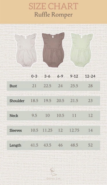 Cotton Cub Ruffle Romper Setelan Anak Bayi Lucu Jumpsuit Sleepsuit Sleeveless Tanpa Lengan Kancing