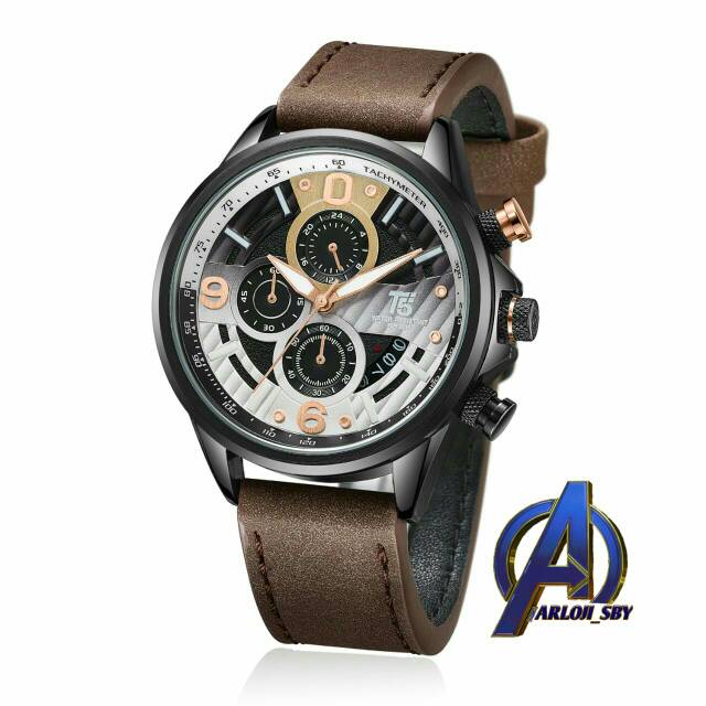 JAM TANGAN PRIA T5 H3656 CHRONOGRAPH ORIGINAL TAHAN AIR