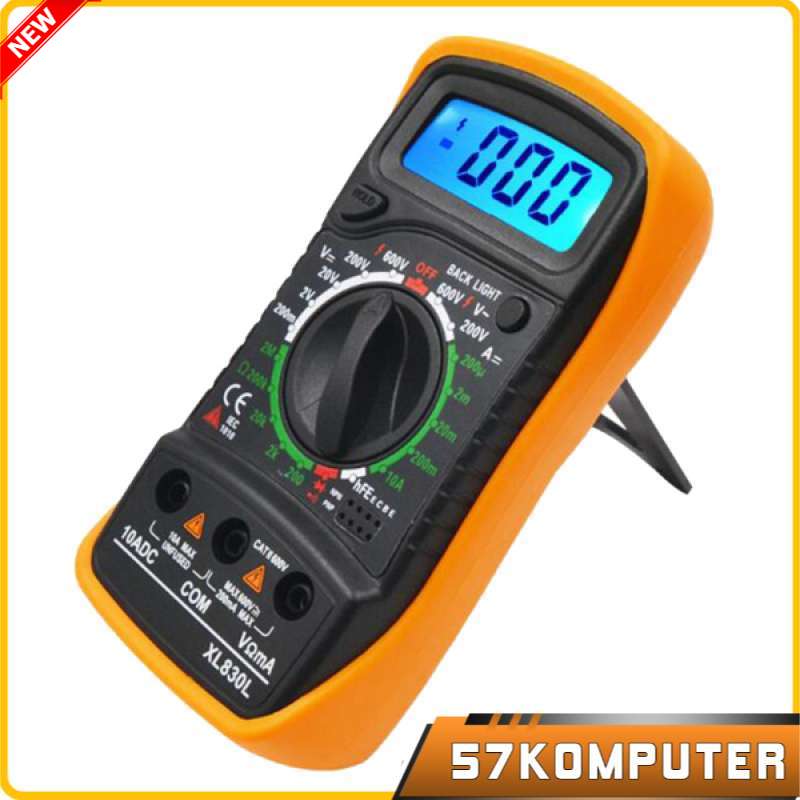 XL-830L Digital Multimeter LCD AC Voltmeter Ammeter Ohmmeter Tester Meter Tool