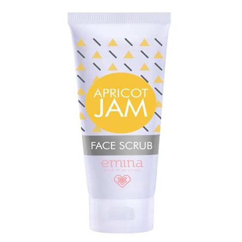 Emina Apricot Jam Face Scrub Ekstrak Alpukat 60ml - Pembersih Wajah