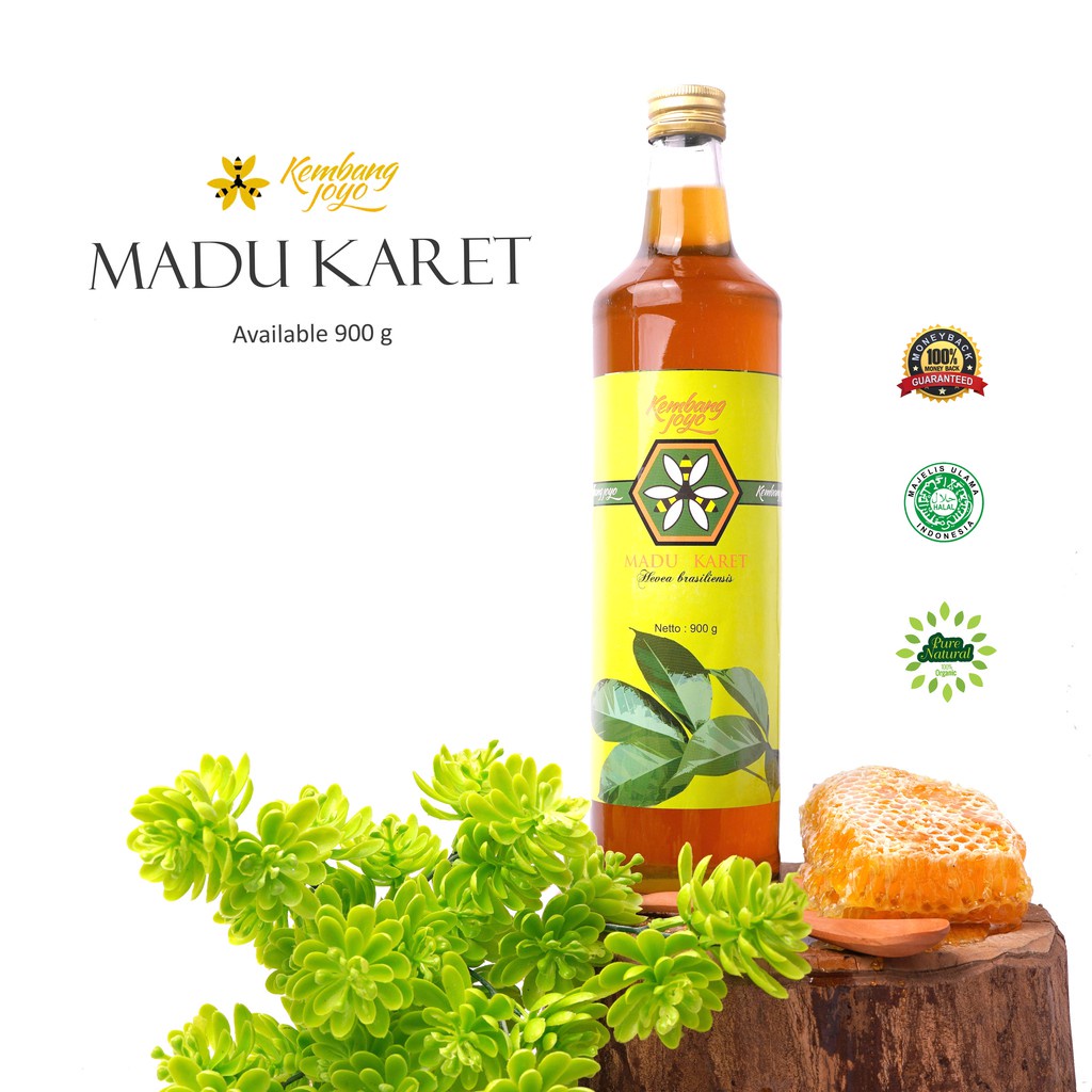 

Madu Kembang Joyo - Madu Karet (Nektar Bunga Pohon Karet) 900gr