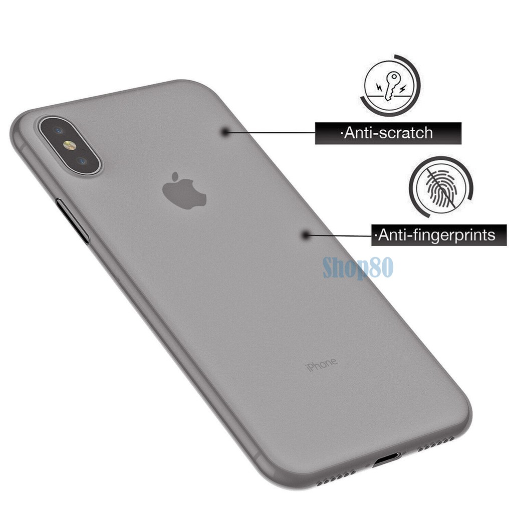 Hard Case Ultra Thin iPhone 6 6s 7 8 Plus X XS XR 11 12 13 14 Mini Pro Max Super Slim Matte Silicone Casing Doff