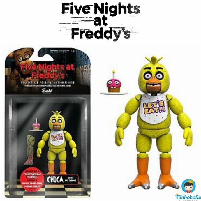 Wow Funko Articulated Action Figure Five Nights At Freddy'S (Fnaf) - Chica Berkualitas