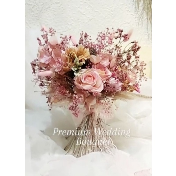 Premium wedding bouquet- Buket pernikahan-buket pengantin