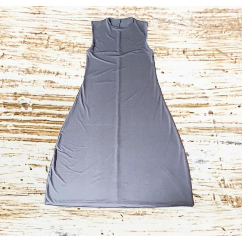 Gamis  Jersey Buntung /Inner Gamis  Jersey Tanpa lengan