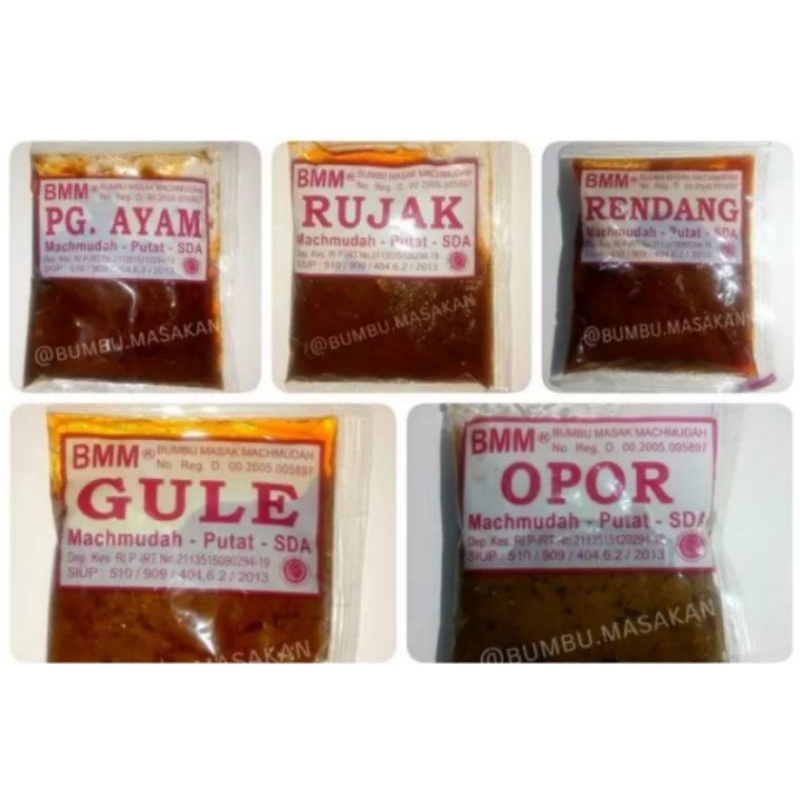 

Bumbu Masak Mahmudah 5pcs / Bumbu Mahmudah 5 Varian Rasa