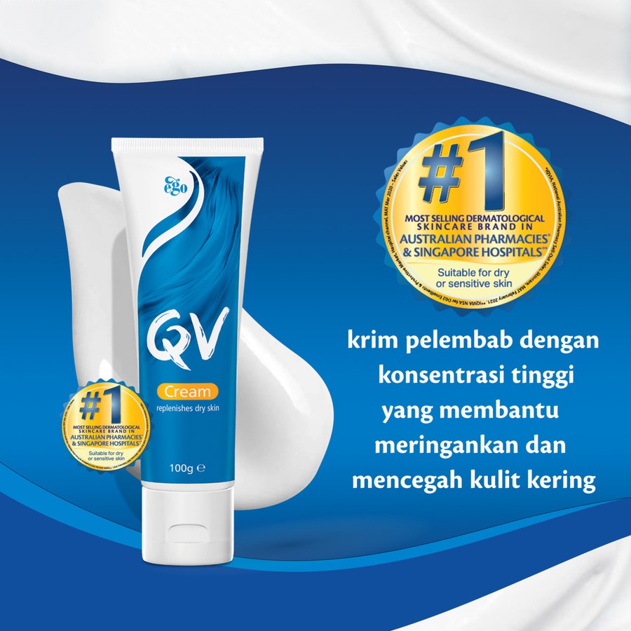 QV CREAM 100 GRAM - (QV SKIN HYDRATION + PACK)