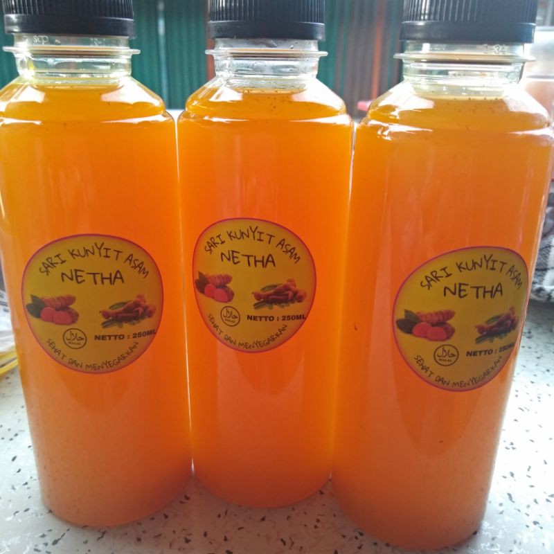 

kunyit asam berat 250ml