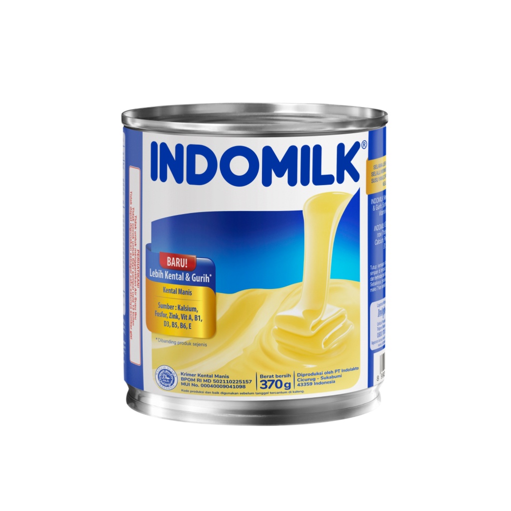 

Indomilk Kental Manis Putih Kaleng 370 gr