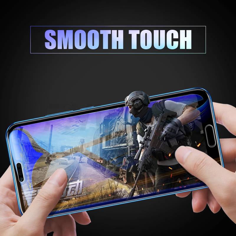 9D Protective Glass For Huawei Honor 8A 8C 8S 8X Tempered Screen Protector Honor 9A 9C 9S 9X 9i 10i 20i 20S Play Glass Film Case