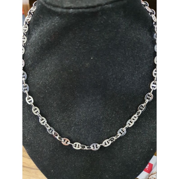 kalung rantai fashion emas putih