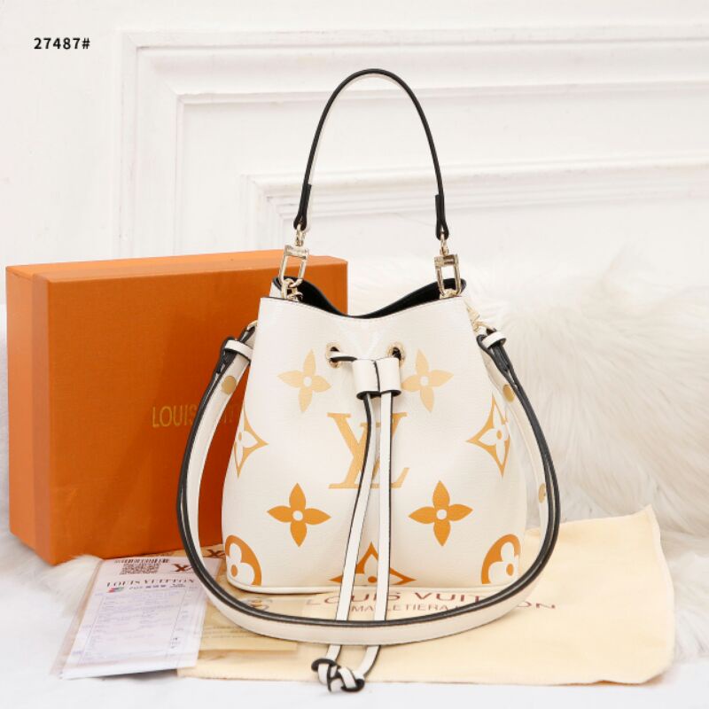 *LV *tas serut  terbaru wanita kekinian  NeoKualitas: Semi Platinum* Noe #27487*