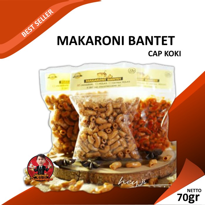 

MURAH Makaroni Bantet Tasikmalaya 75gr - Bantet Original