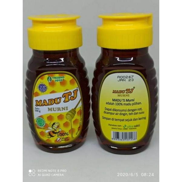 madu tj 150gr varian murni,kurma,jahe merah,joybee