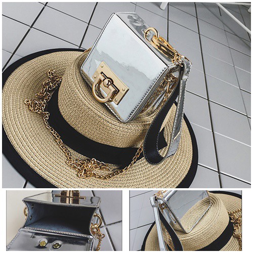 B3177-silver Tas Pesta Import #TasBatam #TasImport #TasWanita