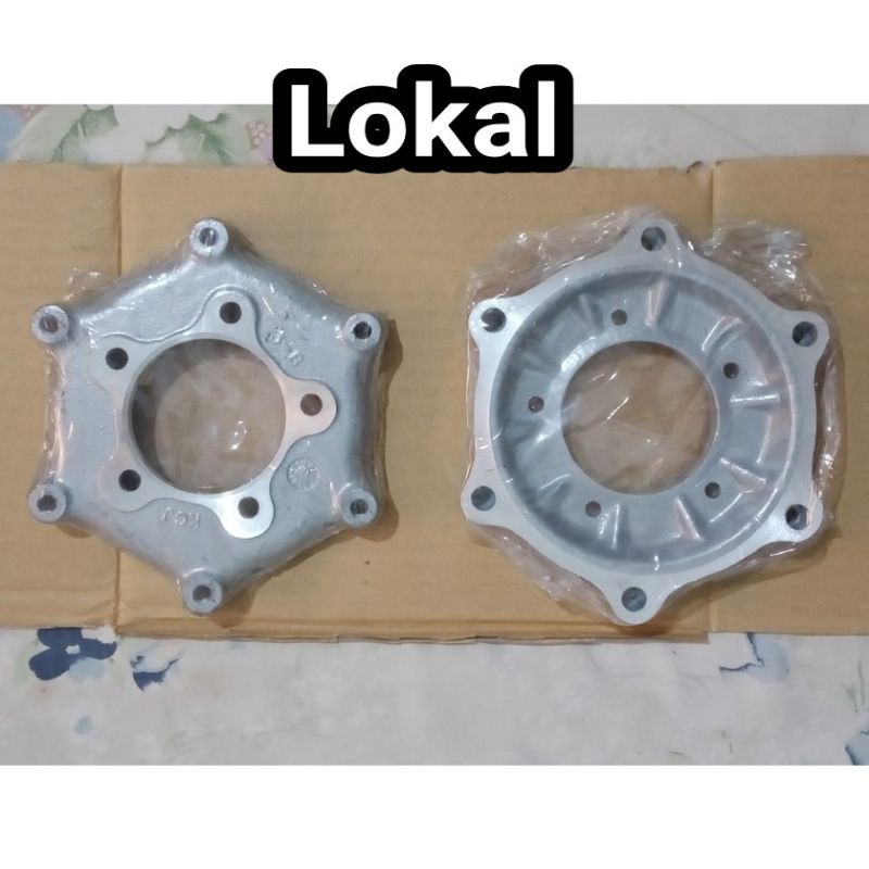 PLENDES DEPAN TIGER MEGAPRO ADAPTOR DUDUKAN CAKRAM TIGER OLD KUALITAS IMPORT DAN LOKAL