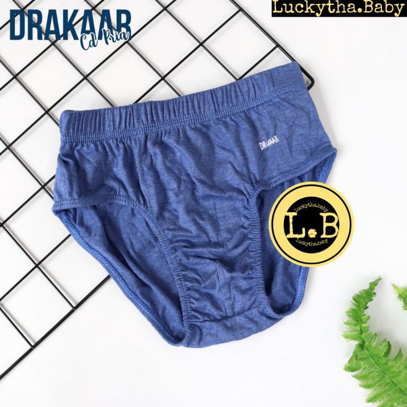 (3pcs) celana dalam pria  drakar mika s.m.l.xl/ cd pria / celana dalam laki / underwear