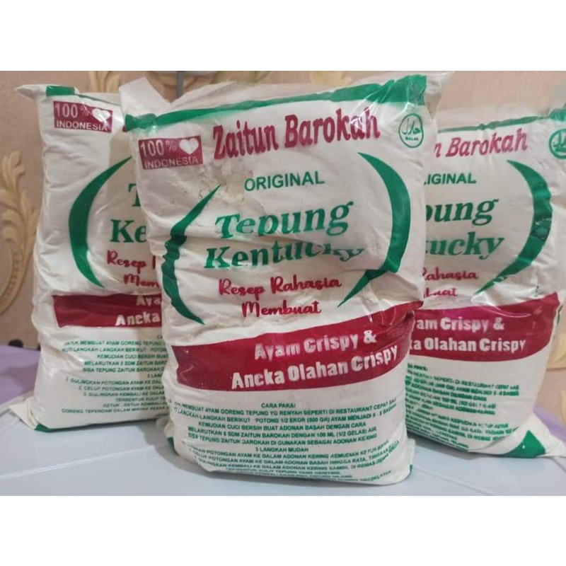 

Tepung Bumbu Zaitun Barokah