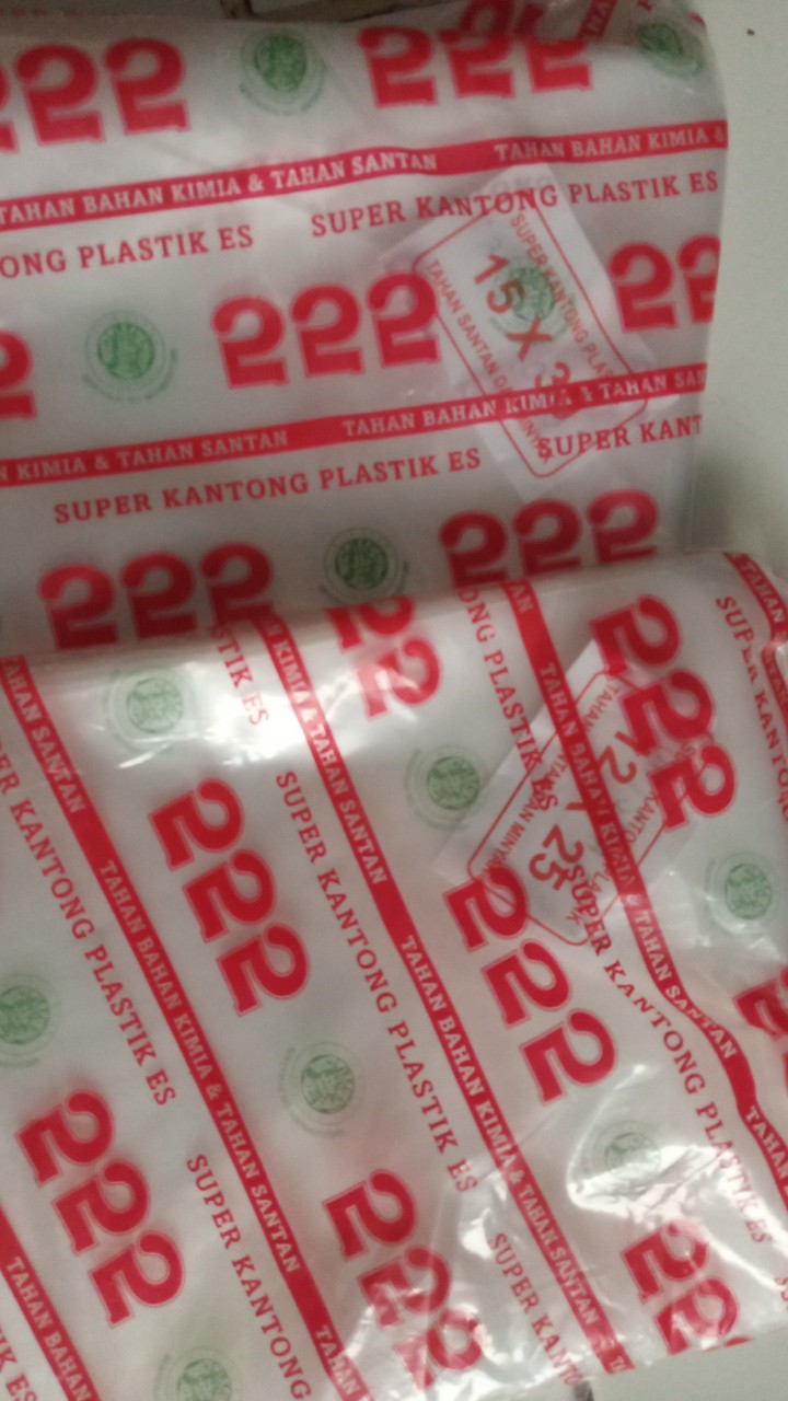 Plastik Gula / Plastik Air /plastik Pe 15x30 (kiloan)